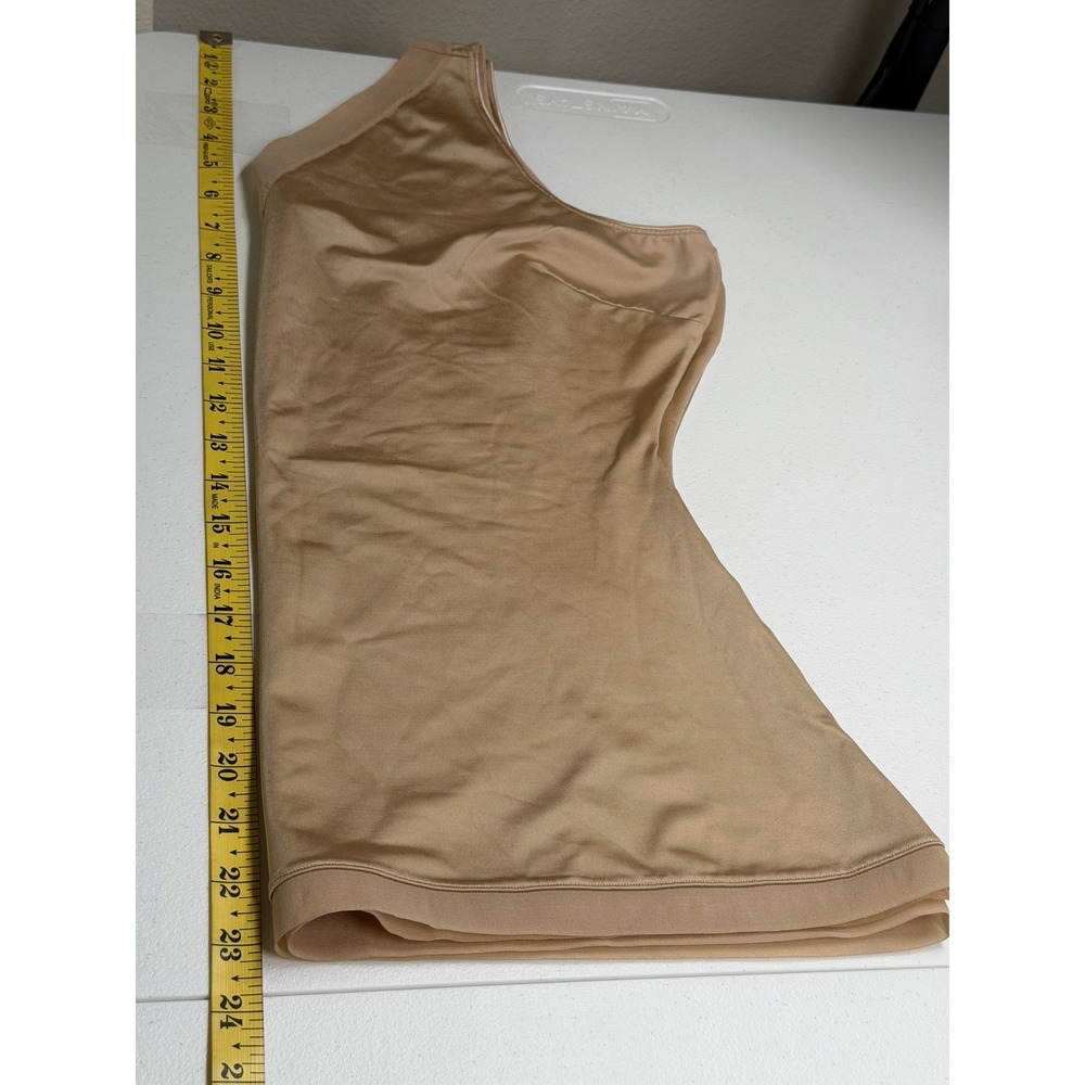Spanx Top Womens 2X Tan Sleeveless Simplicity Tank V-Neck Stretch Slim Shapewear - Picture 10 of 10